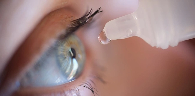 Увлажняющие капли для глаз